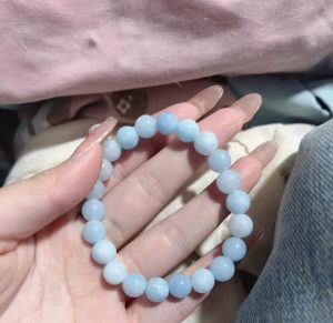Milky Aquamarine Bracelet – Tranquil by Nature photo review