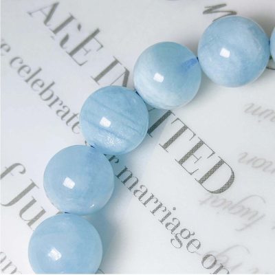 Milky Aquamarine Bracelet – Tranquil by Nature