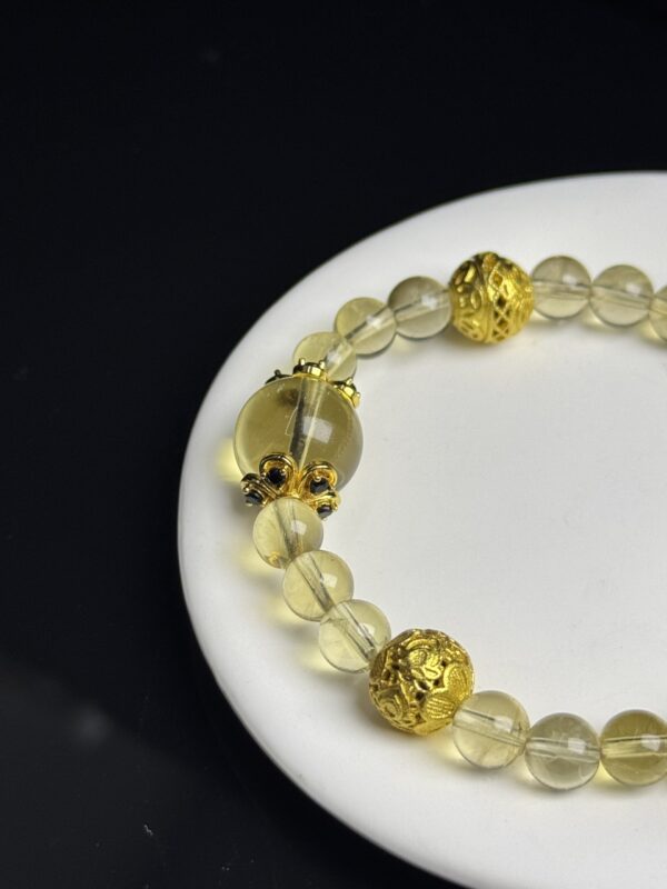 0a81b83e0e3de86843db7f5ed37629f1 Citrine & Lemon Quartz Bracelet – Earth Element Wealth & Stability Energy