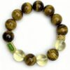 Tigerâs Eye & Citrine Wealth Bracelet â Confidence, Protection & Abundance Crystal Jewelry with Gold Accents