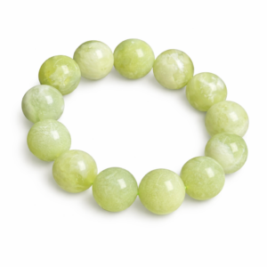 Natural Green Jade Beaded Bracelet – Balance, Harmony & Minimalist Jewelry