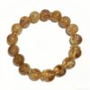 Wood Element Prosperity Bracelet â Citrine & Golden Flower Crystal