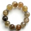 Super Seven Crystal Bracelet with Silver Accents â âThe Stone of Higher Energyâ for Intuition, Healing & Spiritual Empowerment