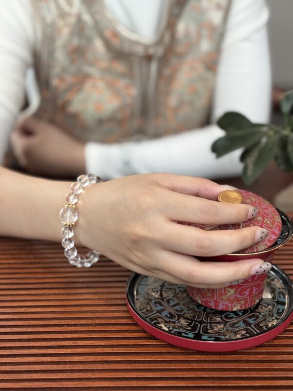Clear Quartz Bracelet – Metal Element Energy, Clarity & Protection