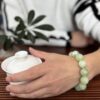 Natural Green Jade Beaded Bracelet – Balance, Harmony & Minimalist Jewelry
