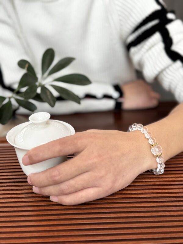 Clear Quartz Bracelet – Metal Element Energy, Clarity & Protection