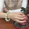 Natural Green Jade Beaded Bracelet – Balance, Harmony & Minimalist Jewelry