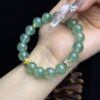 webwxgetmsgimg (1) Green Strawberry Quartz Bracelet – Wood Element Feng Shui Energy Jewelry