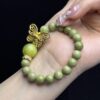 webwxgetmsgimg Natural Jade Stone Bracelet with Butterfly Copper Accents – Wood Element Feng Shui Energy Jewelry
