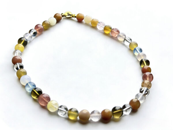 Multi-Gem Crystal Necklace â Balance, Harmony & Everyday Energy