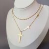 0325c03a2235814fc3b9fe1c02c69122 Eternal Faith Titanium Cross Necklace