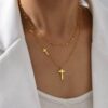 1124684d061c14f8eeafd8df702e89ab Eternal Faith Titanium Cross Necklace
