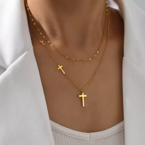 1124684d061c14f8eeafd8df702e89ab Eternal Faith Titanium Cross Necklace