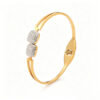 Stainless Steel Charm Bracelets for Women-Stainless Steel Lucky Charm Bangle