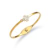 Stainless Steel Charm Bracelets for Women – Gold Lucky, Butterfly, Evil Eye & Clover Bangles