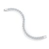 Gold & Silver Cubic Zirconia Diamond-Look Bracelet