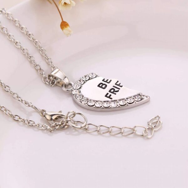 69224f2b40c998fc0bb8d69c9620f24c Forever Bond Titanium Best Friends Necklace Set