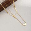 77fc562f34b887d47451a5917929ef51 Golden Love Layered Necklace