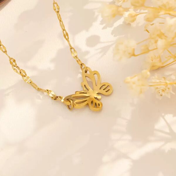9a57c306ad9824469efc111f9d96bd0d Minimalist Gold Butterfly Pendant Chain