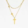 9bed3b3430a1d1b921ee92d5c708d174 Eternal Faith Titanium Cross Necklace