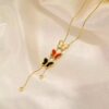 ad1a34355ab48277f1344281d37974bc Flutter Muse Butterfly Tassel Necklace
