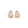 Golden Gourd Pearl Earrings