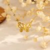 c6ef3df41dcd58d4f055172cca262613 Minimalist Gold Butterfly Pendant Chain