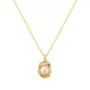 d81f671e5e773ae0b80f7598a28f4a22 Aurora Pearl Titanium Necklace