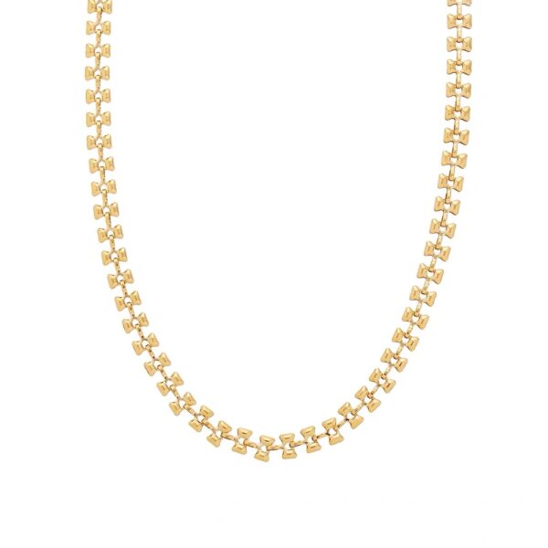 Velora Link Titanium Necklace | Minimalist Gold Chain Choker