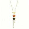 去除图片文字 Flutter Muse Butterfly Tassel Necklace