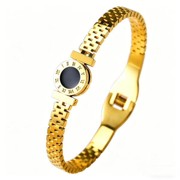 Stainless Steel Charm Bracelets for Women – Gold Lucky, Butterfly, Evil Eye & Clover Bangles