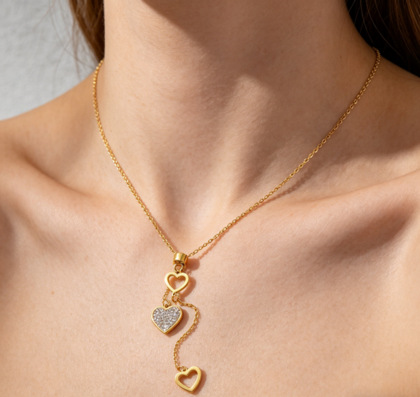 生成白色背景图-4-e1778212898106 Golden Heart Tassel Necklace