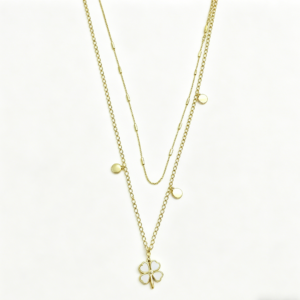 Lucky Clover Layered Necklace