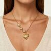Golden Heart Whisper Necklace