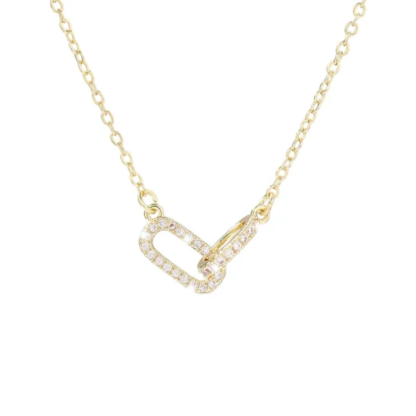 Sparkling Eternal Link Necklace