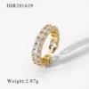 O1CN01RbMLAP1VWmfpcghy9_!!2212948222661-0-cib.jpg_ Luxury Brass Cubic Zirconia Ring ✨
