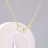 Sparkling Eternal Link Necklace