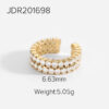 O1CN01zeicOz1VWmfsylX2v_!!2212948222661-0-cib Luxury Brass Cubic Zirconia Ring ✨