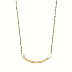 a986db2b-faac-4fd4-81a6-b8400f04e677(1) Minimal Curved Bar Pendant Gold Necklace