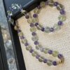15 Natural Amethyst & Citrine Bracelet and Necklace Set