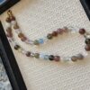 23 Natural Multicolor Crystal Bracelet & Necklace Set