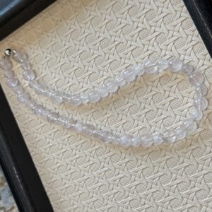25 Rose Quartz Necklace