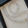 35 Rose Quartz Bracelet Necklace Set