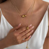 O1CN017ABYhI1E978Mr0MiZ_!!988240308-0-cib Geometric Adjustable Ball Pendant Necklace