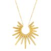 O1CN019OgI4x1Ka25TSvEUd_!!2221064521179-0-cib Minimalist Sun Pendant Necklace for Women, Premium Titanium Steel Necklace, Elegant Cool Style Jewelry