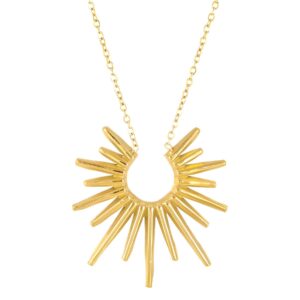 O1CN019OgI4x1Ka25TSvEUd_!!2221064521179-0-cib Minimalist Sun Pendant Necklace for Women, Premium Titanium Steel Necklace, Elegant Cool Style Jewelry