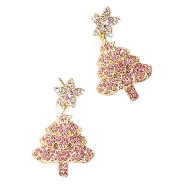 O1CN019lm8El1FlPjsU3HBK_!!2215893600527-0-cib Christmas Earrings for Women, Santa Claus Snowflake Christmas Tree Stud Earrings, Cute Holiday Jewelry Gift