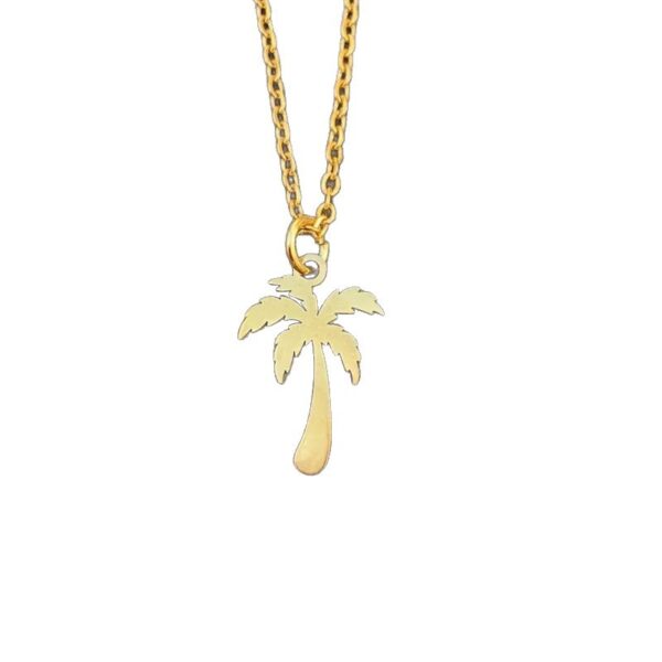 O1CN01OSQg521iTfIcKzfm3_!!2217745274414-0-cib Stainless Steel Minimalist Tropical Pendant Necklace for Women