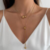 O1CN01SNLu6e1E978Oc55n0_!!988240308-0-cib Geometric Adjustable Ball Pendant Necklace