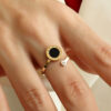 戒指换金色 Celestial Compass Ring